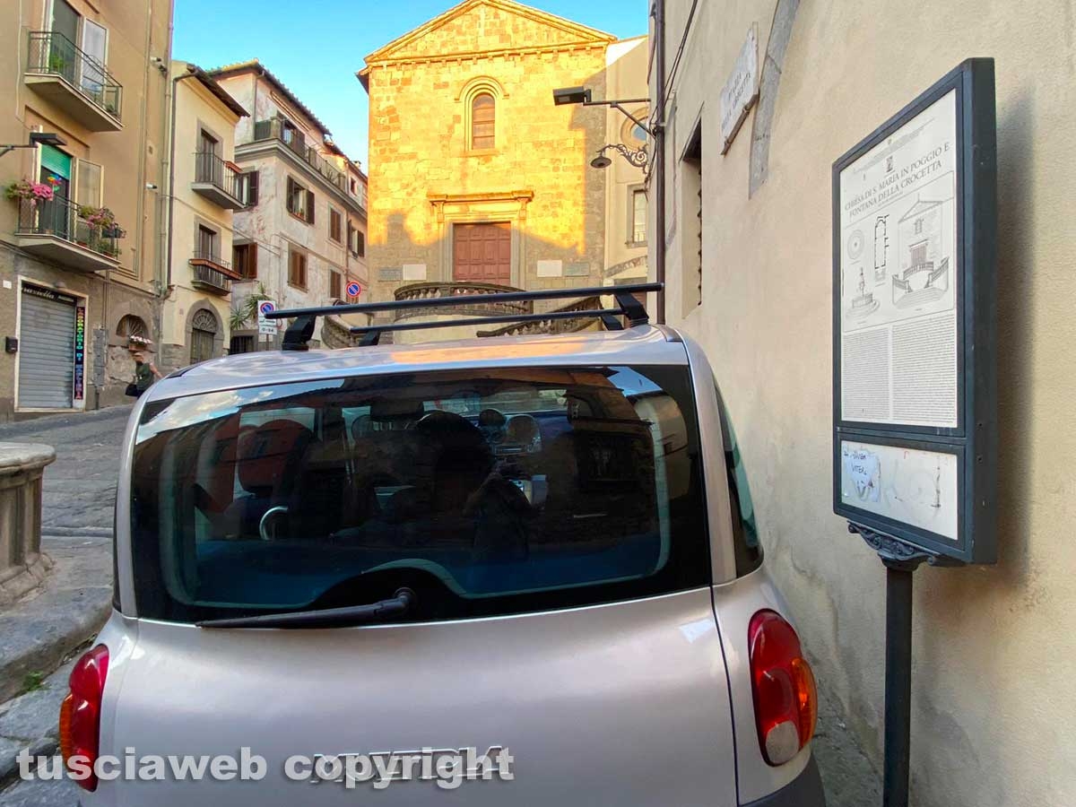 Viterbo - La chiesa della Crocetta