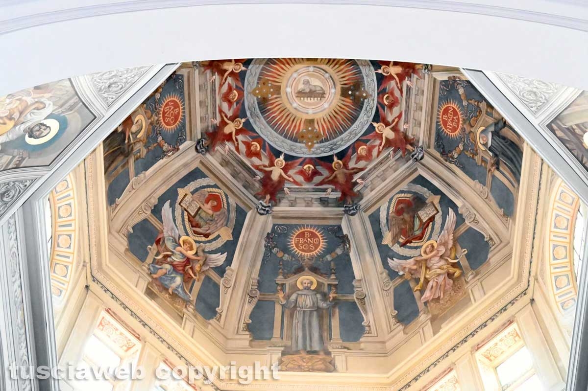 Viterbo - La chiesa di Santa Rosa restaurata