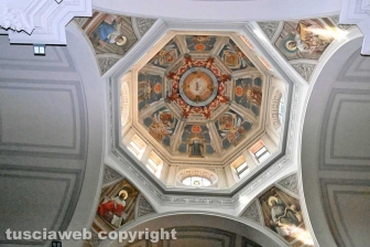 Viterbo - La chiesa di Santa Rosa restaurata