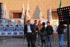 La chiusura delle campagna elettorale a Tarquinia