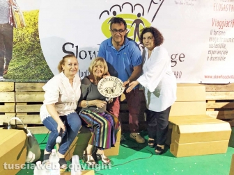 Viterbo - Anna Moroni riceve il premio Italo Arieti