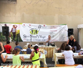 Viterbo - La chiusura dello Slow food village