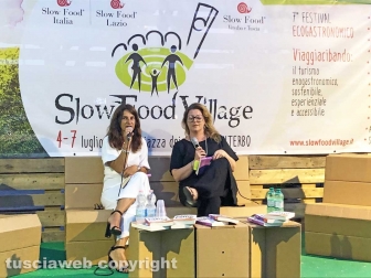 Viterbo - La chiusura dello Slow food village