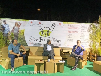 Viterbo - La chiusura dello Slow food village