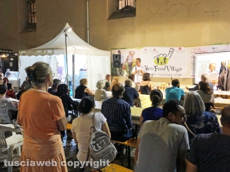 Viterbo - La chiusura dello Slow food village