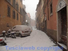 Viterbo - La città antica sotto la neve - Fausto Cappelli
