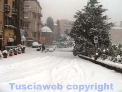 Viterbo - La città antica sotto la neve - Fausto Cappelli