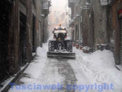 Viterbo - La città antica sotto la neve - Fausto Cappelli