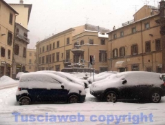 Viterbo - La città antica sotto la neve - Fausto Cappelli