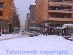 Viterbo - La città antica sotto la neve - Fausto Cappelli
