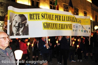 La città in marcia contro la mafia