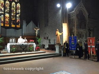 Viterbo bombardata, la città ricorda - La santa messa in memoria dei caduti