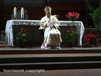 Viterbo bombardata, la città ricorda - Il vescovo Lino Fumagalli
