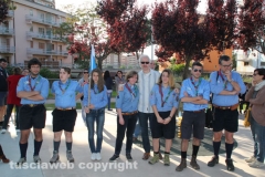 La cerimonia al parco Peppino Impastato