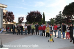 La cerimonia al parco Peppino Impastato