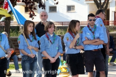 La cerimonia al parco Peppino Impastato