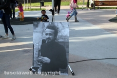 La cerimonia al parco Peppino Impastato