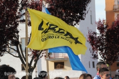 La cerimonia al parco Peppino Impastato