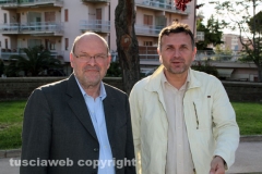 La cerimonia al parco Peppino Impastato