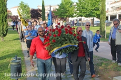 La cerimonia al parco Peppino Impastato