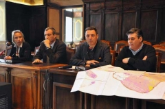 La presentazione del piano di illuminazione pubblica