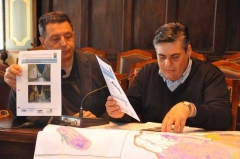 La presentazione del piano di illuminazione pubblica