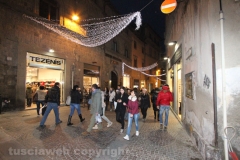 Viterbo - La città si rianima per il Natale - Corso Italia