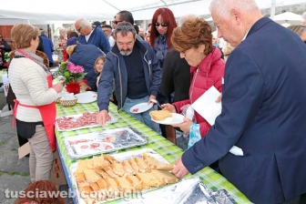 Viterbo - La colazione di Pasqua a Pianoscarano