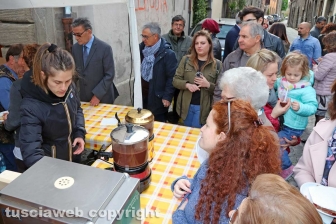Viterbo - La colazione di Pasqua a Pianoscarano