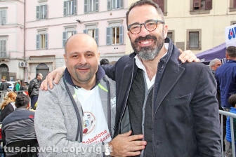 La colazione di Pasqua in piazza Fontana