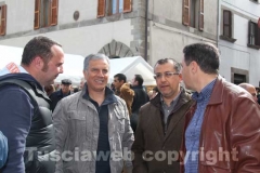 Massimo Mecarini con Contardo e Marini