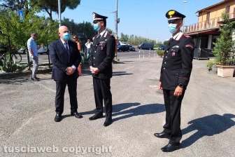Viterbo - La commemorazione dei carabinieri uccisi a Ponte dei Cetti