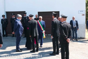 Viterbo - La commemorazione dei carabinieri uccisi a Ponte dei Cetti