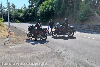Viterbo - La commemorazione dei carabinieri uccisi a Ponte dei Cetti