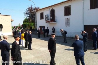 Viterbo - La commemorazione dei carabinieri uccisi a Ponte dei Cetti