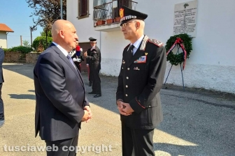 Viterbo - La commemorazione dei carabinieri uccisi a Ponte dei Cetti