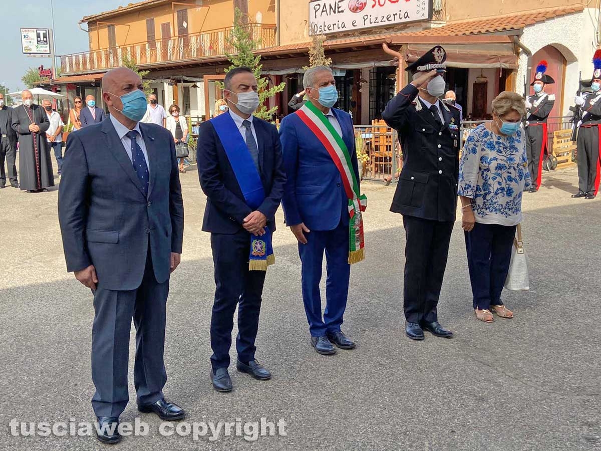 La commemorazione di Cuzzoli e Cortellessa
