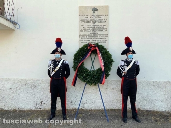 La commemorazione di Cuzzoli e Cortellessa