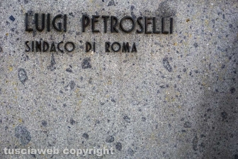 La commemorazione di Luigi Petroselli