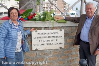 La commemorazione di Peppino Impastato