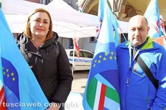 La conferenza stampa della polizia penitenziaria