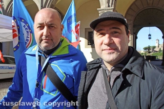 La conferenza stampa della polizia penitenziaria
