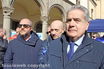 La conferenza stampa della polizia penitenziaria