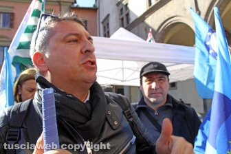 La conferenza stampa della polizia penitenziaria