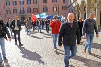 La conferenza stampa della polizia penitenziaria