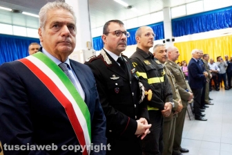 La consegna dei diplomi ai marescialli
