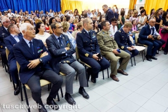 La consegna dei diplomi ai marescialli