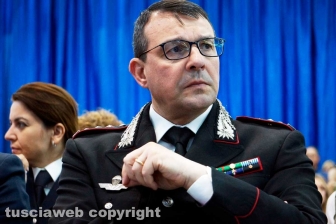La consegna dei diplomi ai marescialli
