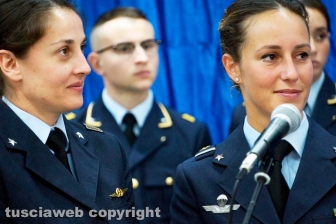 La consegna dei diplomi ai marescialli