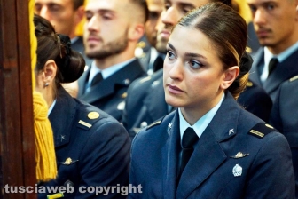 La consegna dei diplomi ai marescialli